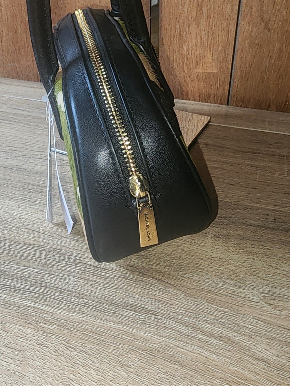 NWT Michael Kors Calf Hair Camo Lulu Bag (Slight Flaws) - Picture 6 of 12